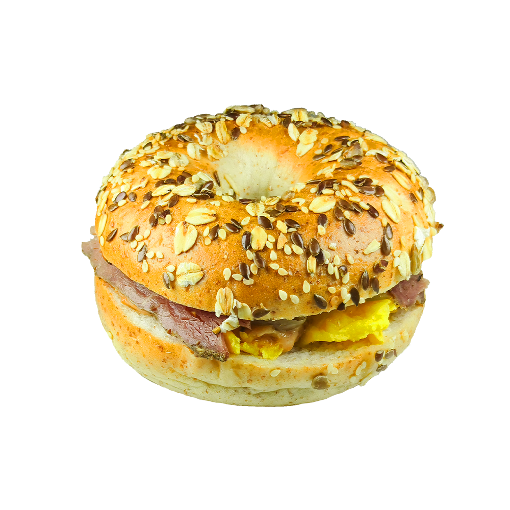 Bánh mì phô mai thịt bò nướng chậm dưa cải bắp Bánh mì phô mai thịt bò nướng chậm dưa cải bắp
