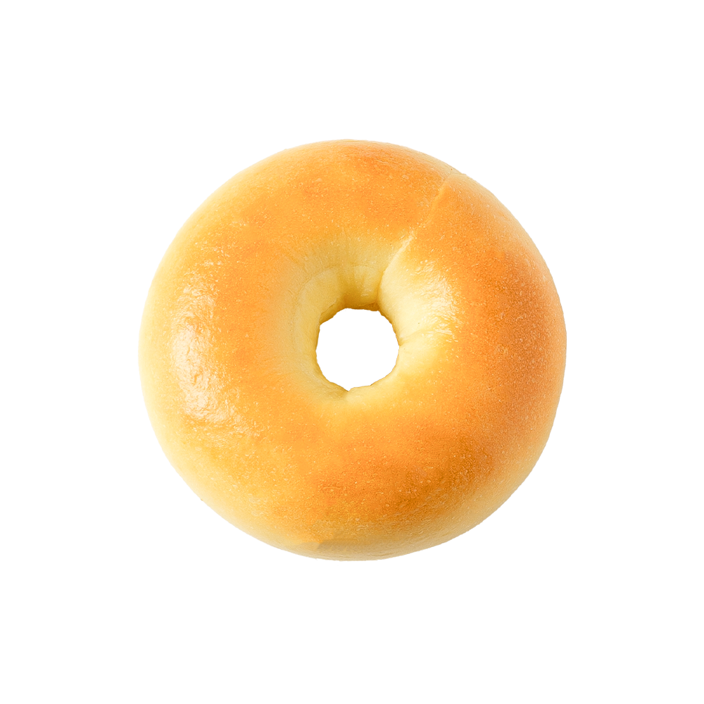Bánh mì tròn trơn bóng và giòn