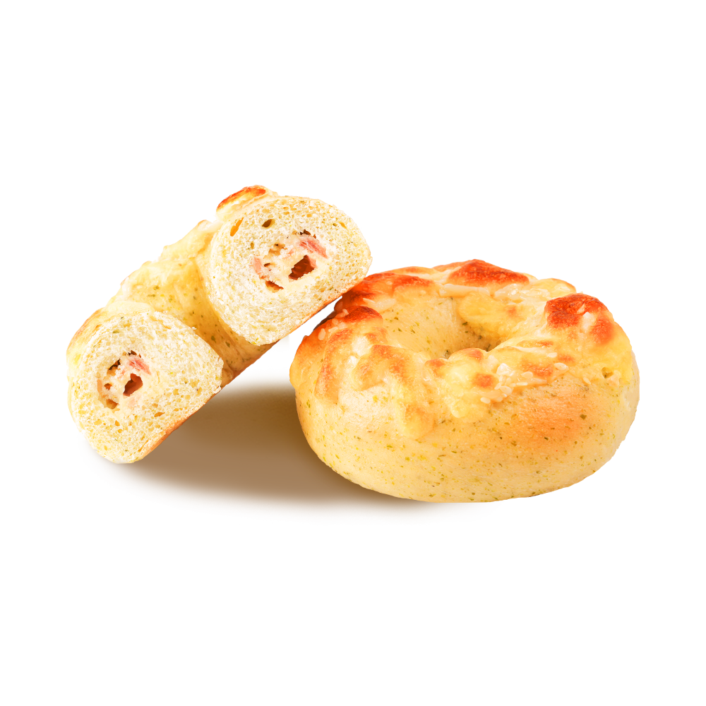 Bagel khoai tây chiên vàng và giòn