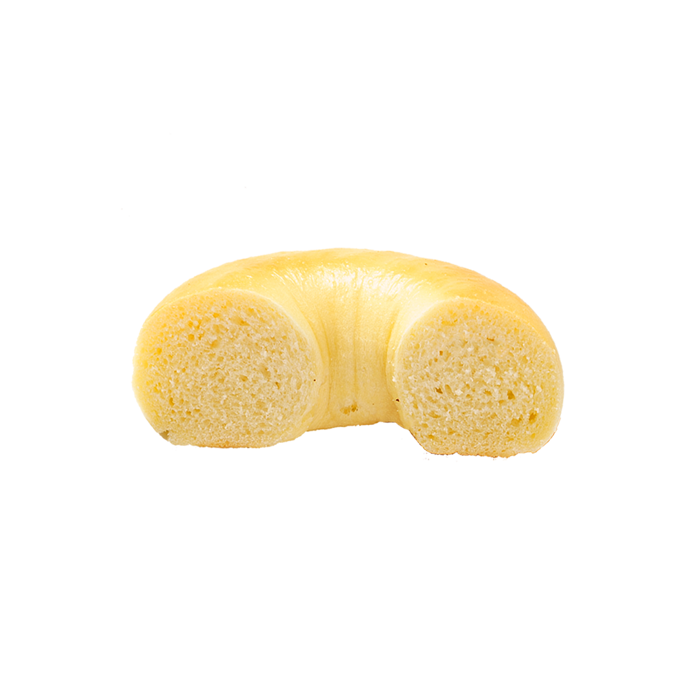 Bánh mì tròn trơn bóng và giòn